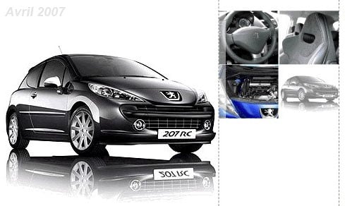 Peugeot 207 Rc. rpm torque Peugeot+207+rc